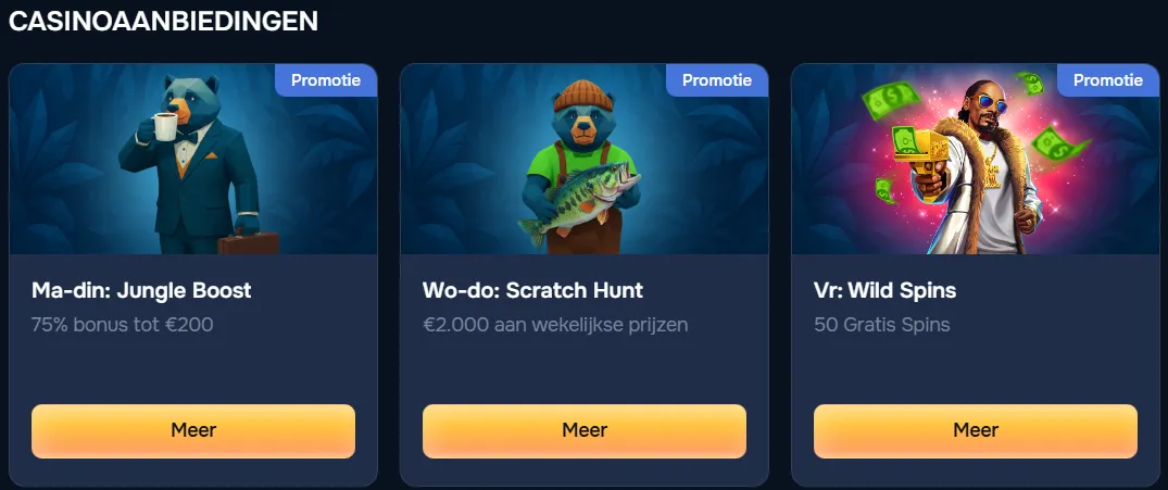 Baloobet Casino promoties – Wekelijkse bonussen, cashback en VIP beloningen