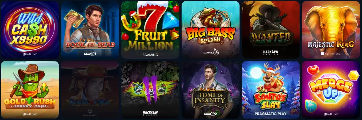 Baloobet Casino slots – Duizenden videoslots van Pragmatic Play, Play'n GO en meer