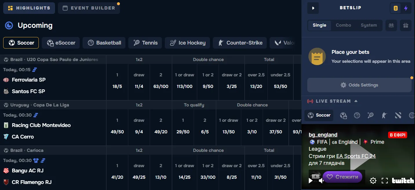 Baloobet Casino sportwedden – Wedden op voetbal, tennis en live sportevenementen